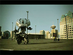 Shot from the Citroen commercial